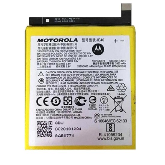 MOTOROLA MOTO Z3 / G7 PLAY / MOTOROLA ONE, XT1941 , G7 ( JE40 ) BATTERY ORIGINAL